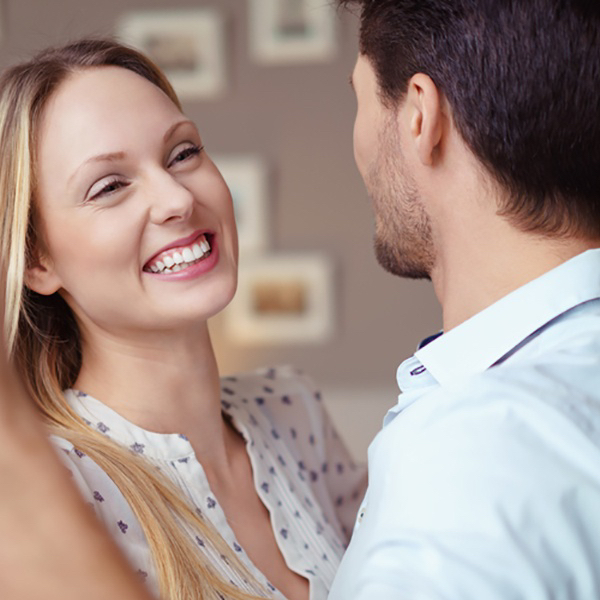 Attendees at a NY speed dating event