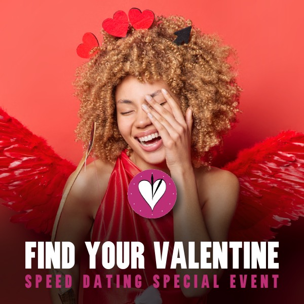 San Francisco attendees of speed dating in California enjoying the event!