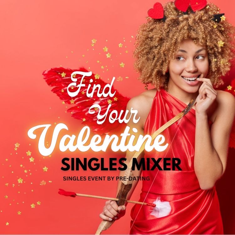 FIND YOUR VALENTINE SINGLE MIXER for Indy Singles Ages 40+ at Urban Apples in Westfield, IN
