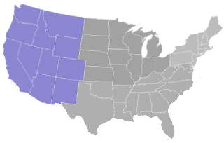 Speed Dating Events Map of Western Cities